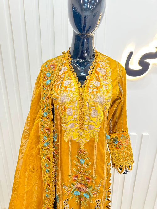 Naqshe Chiffon Catalog B19