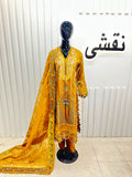 Naqshe Chiffon Catalog B19