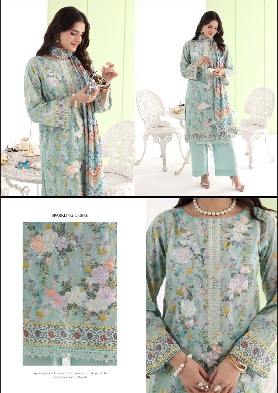 Naqshe Luxary Unstich 3pec A11