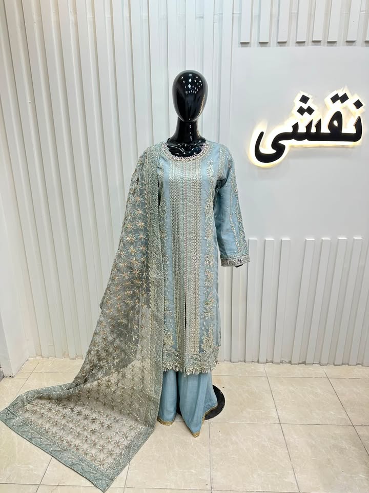 Naqshe Chiffon Catalog B22
