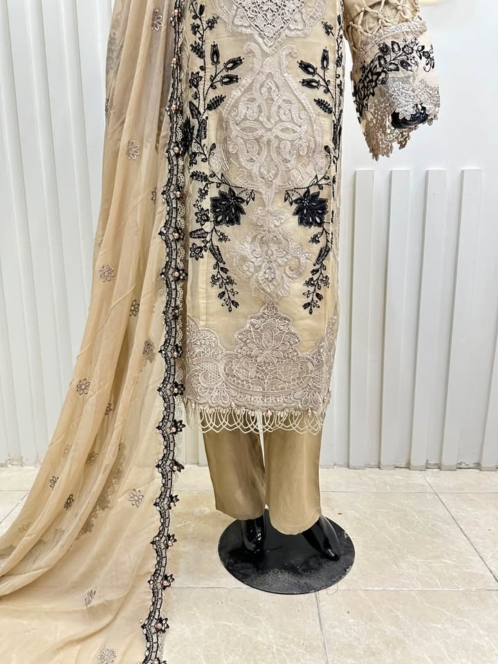 Naqshe Chiffon Catalog B23