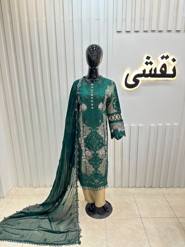 Naqshe Chiffon Catalog B24