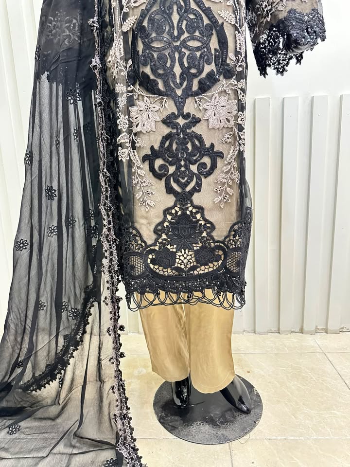 Naqshe Chiffon Catalog B25