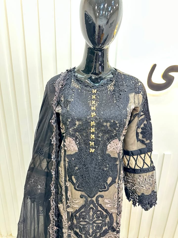 Naqshe Chiffon Catalog B25