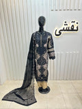 Naqshe Chiffon Catalog B25