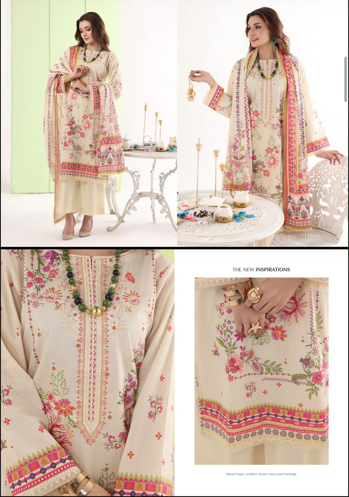 Naqshe Luxary Unstich 3pec A14