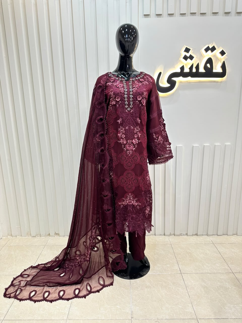 Naqshe Chiffon Catalog B02
