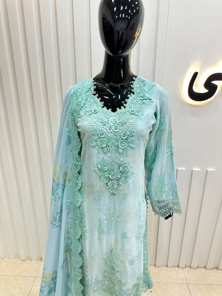 Naqshe Chiffon Catalog B30