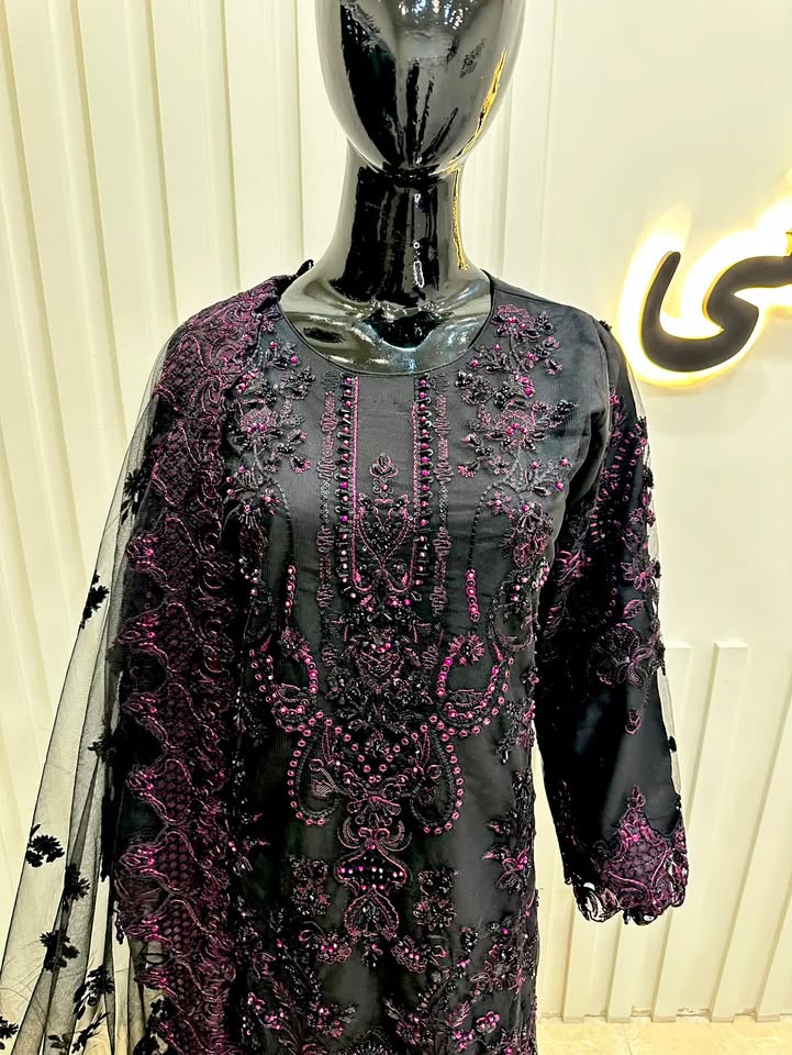 Naqshe Chiffon Catalog B34