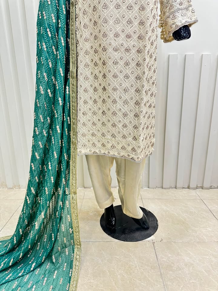 Naqshe Chiffon Catalog B38