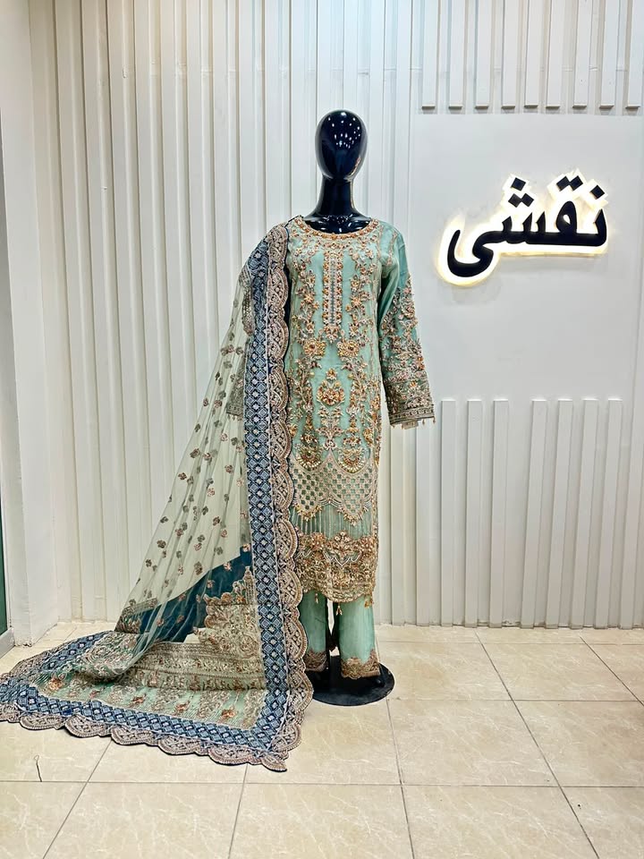 Naqshe Chiffon Catalog B40