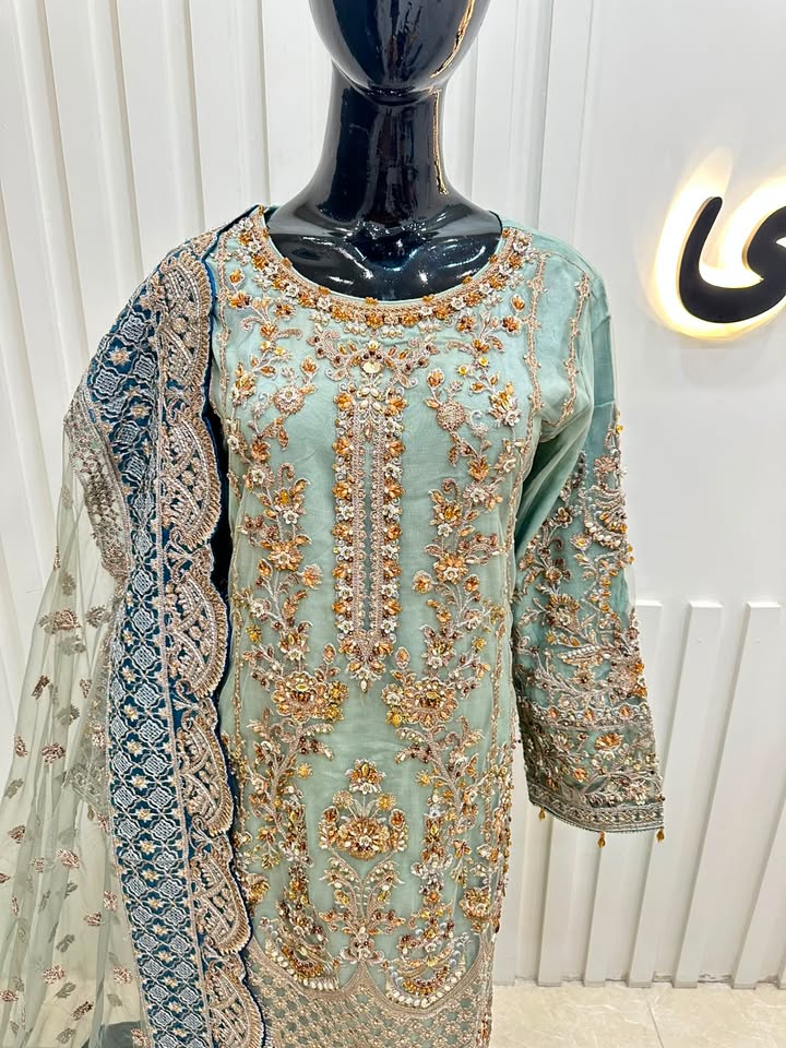 Naqshe Chiffon Catalog B40