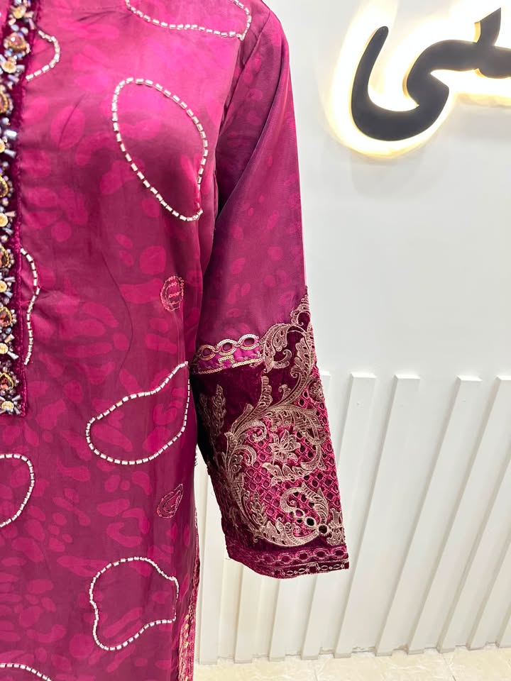 Naqshe Chiffon Catalog B43