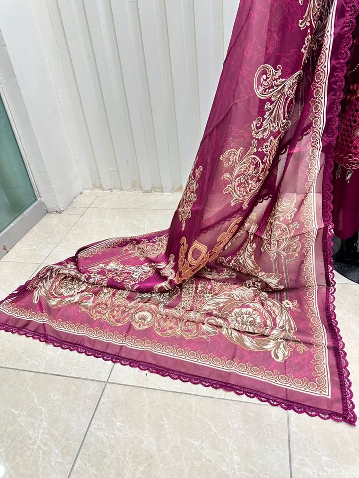 Naqshe Chiffon Catalog B43