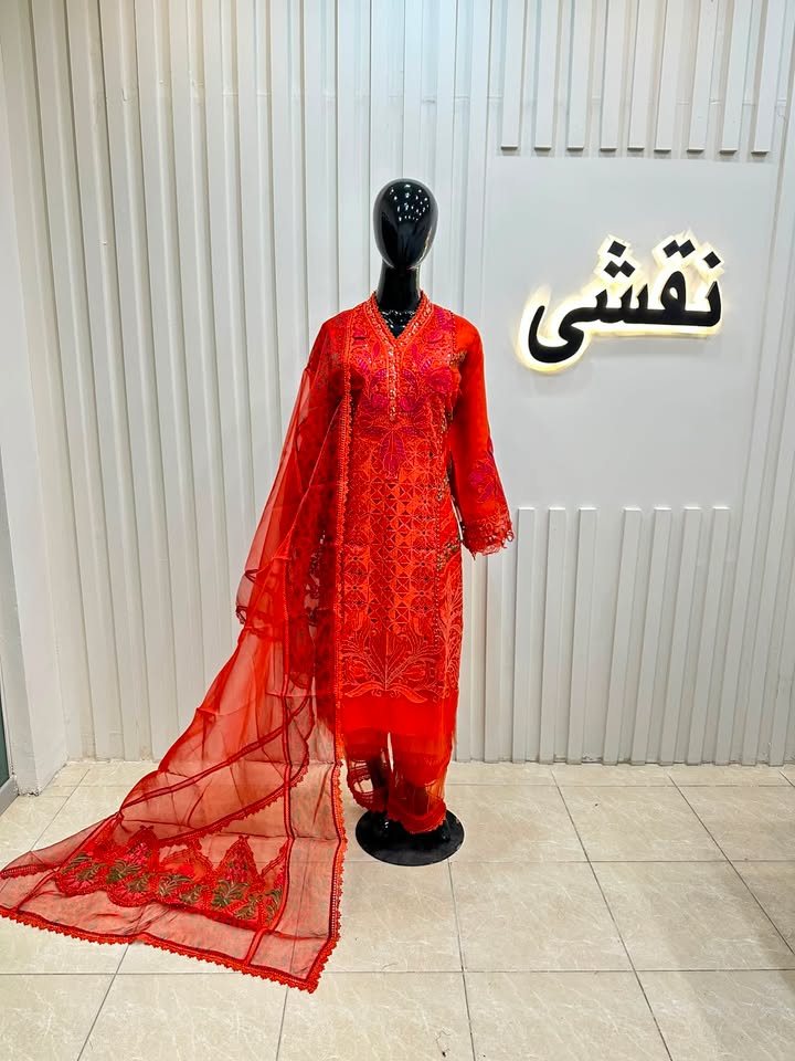Naqshe Chiffon Catalog B44