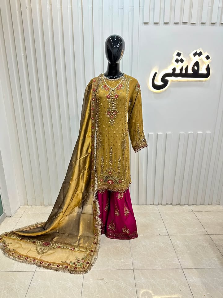 Naqshe Chiffon Catalog B45