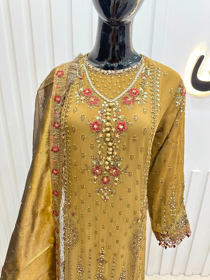 Naqshe Chiffon Catalog B45
