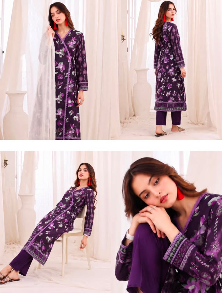Naqshe Luxary Unstich 3pec A29