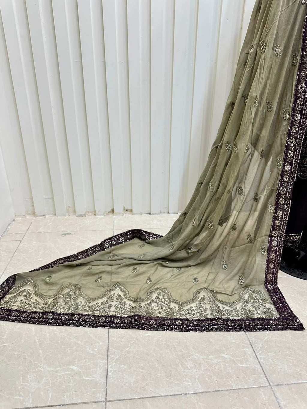 Naqshe Chiffon Catalog B09