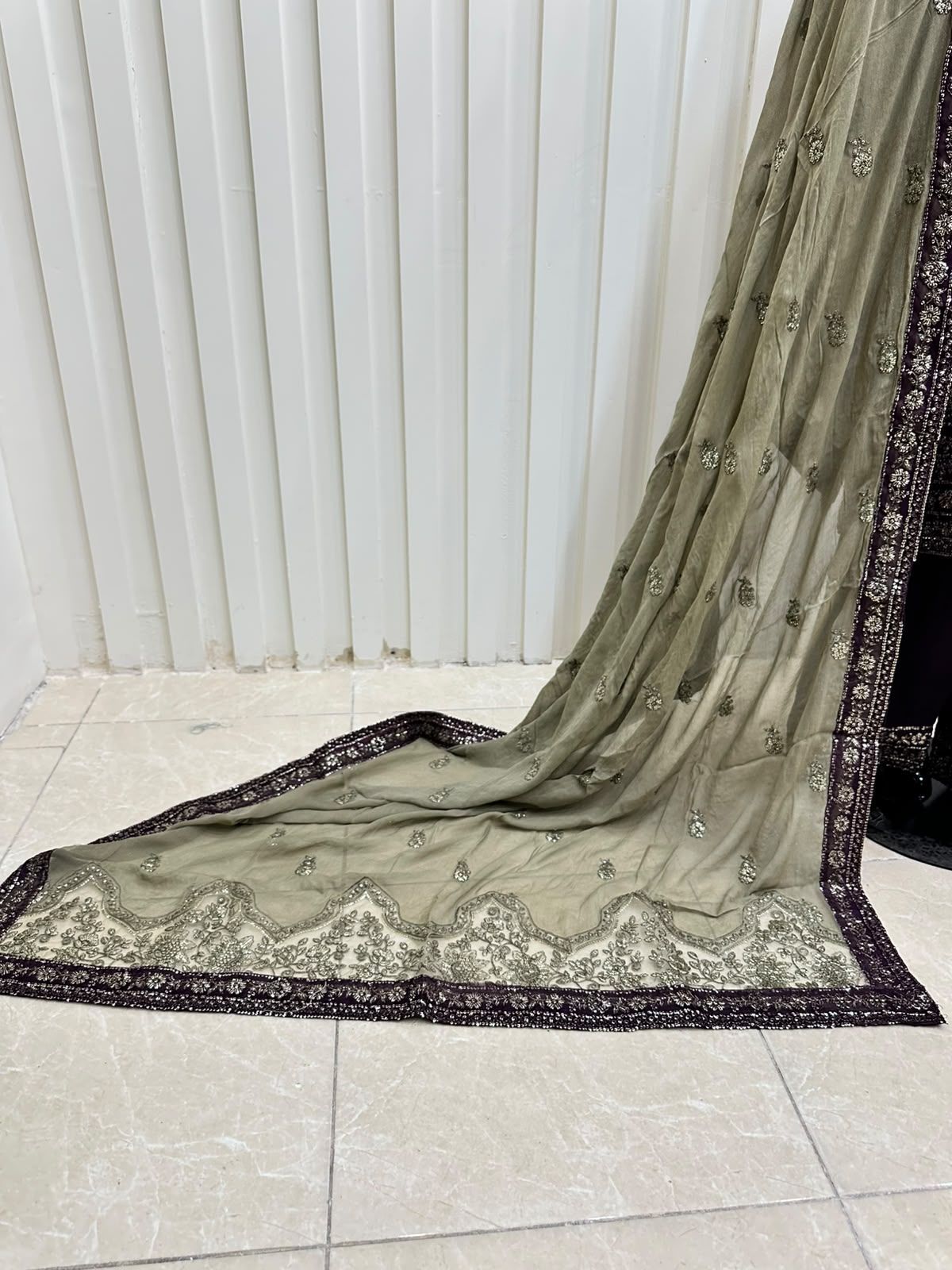 Naqshe Chiffon Catalog B09