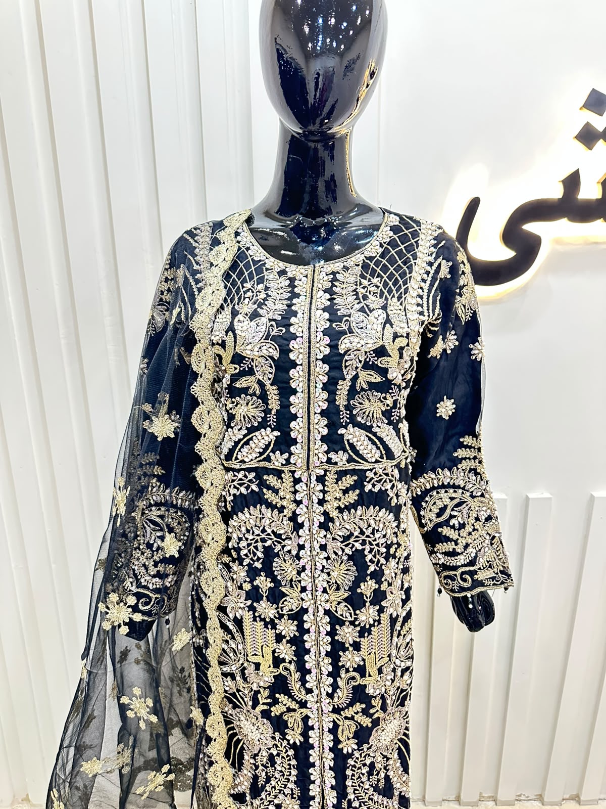 Naqshe Chiffon Catalog B11