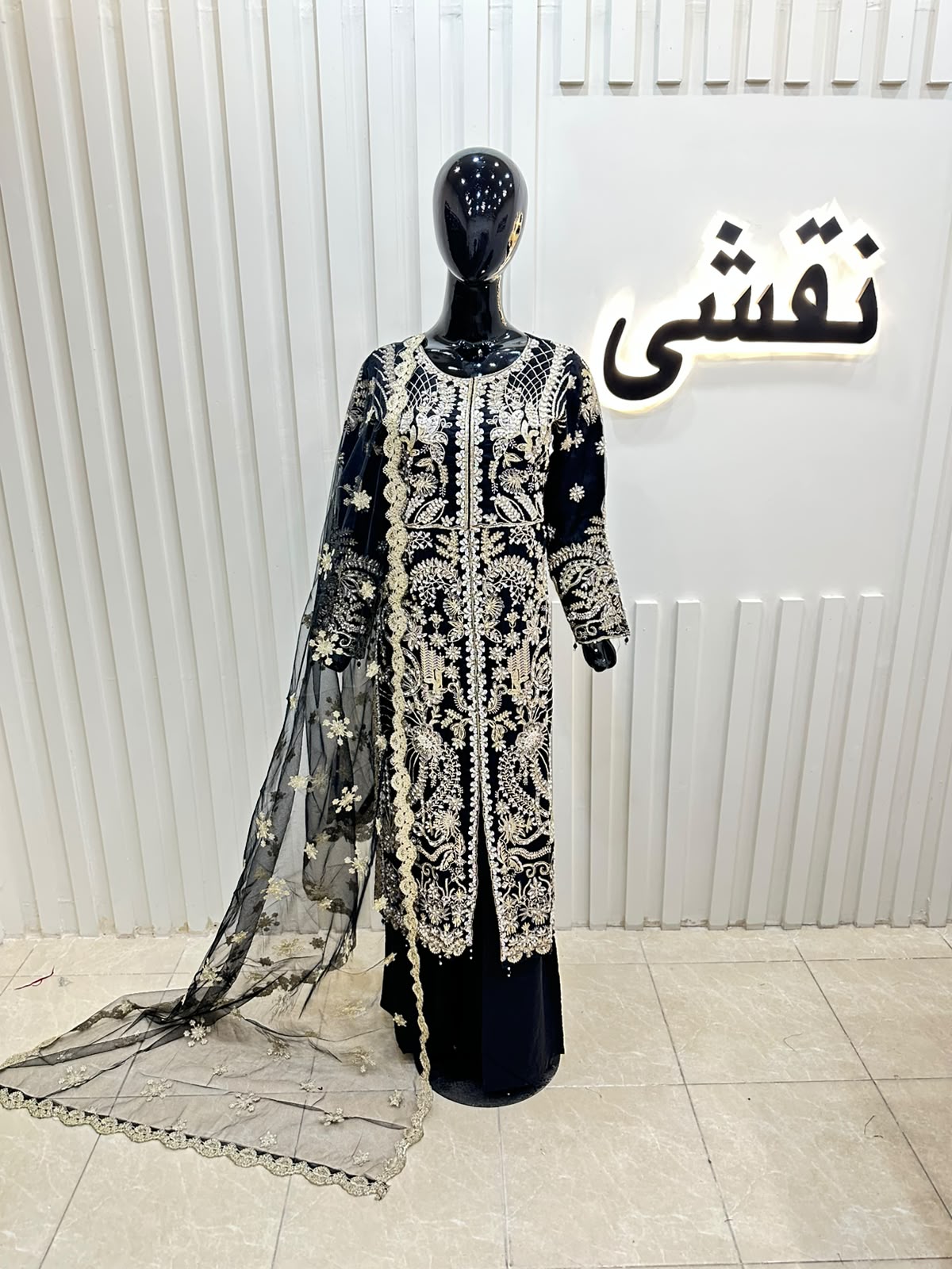 Naqshe Chiffon Catalog B11
