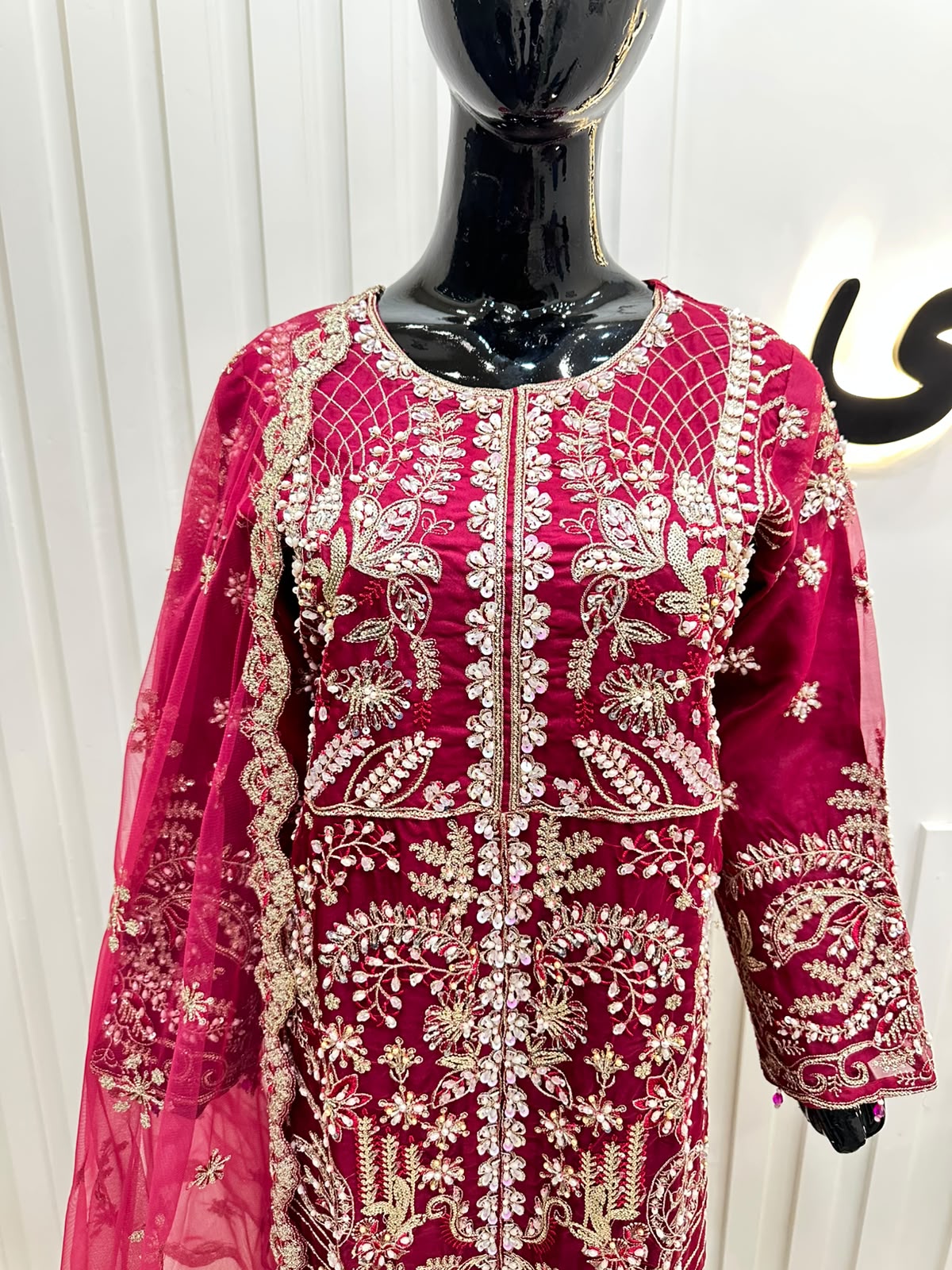 Naqshe Chiffon Catalog B12