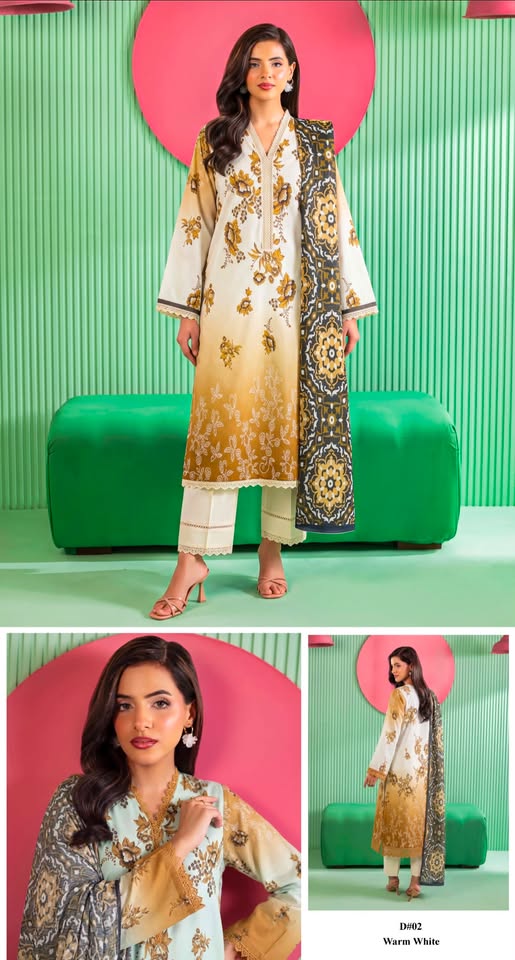 Naqshe Luxary Unstich 3pec A70
