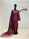 Naqshe Chiffon Catalog B02