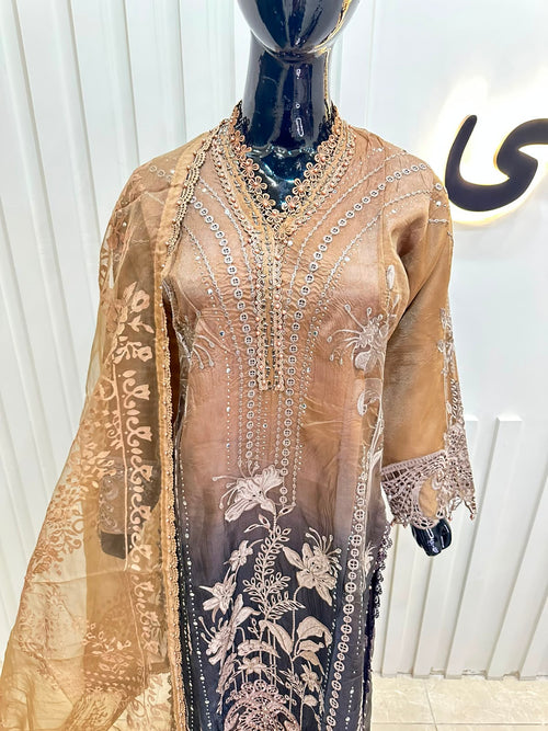 Naqshe Chiffon Catalog B17