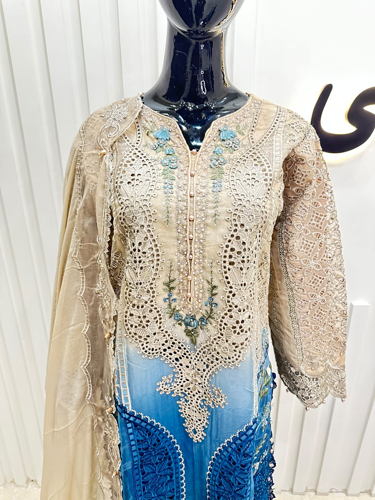 Naqshe Chiffon Catalog B18